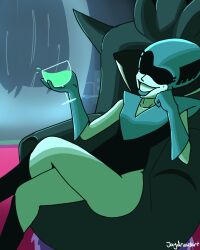 queen (deltarune) from deltarune by jaydrawsart