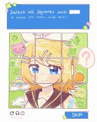 kagamine rin from vocaloid