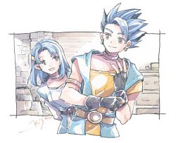 hero (dq6) from dragon quest by michibata 65