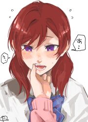 nishikino maki from love live! by surfacedxxc
