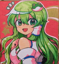 kochiya sanae from touhou by ishiki nuru
