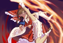 hakurei reimu from touhou