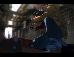 denji (chainsaw man) from chainsaw man