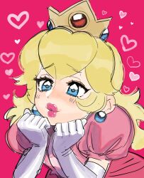 princess peach from super mario bros. by dancho no mori
