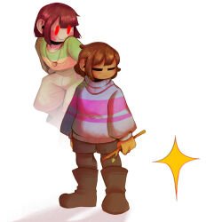 chara (undertale) from undertale by nosebleed-inglishera