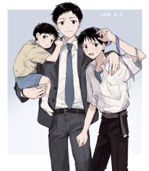 ikari shinji from evangelion: 3.0+1.0 thrice upon a time by oshio (baniniwana)