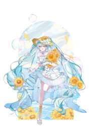 hatsune miku from magical mirai (vocaloid)
