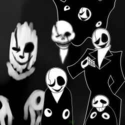 w.d. gaster from undertale by nosebleed-inglishera