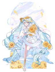 hatsune miku from magical mirai (vocaloid)