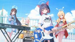 kazusa (band) (blue archive) from blue archive