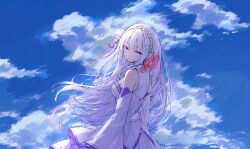 emilia (re:zero) from re:zero kara hajimeru isekai seikatsu