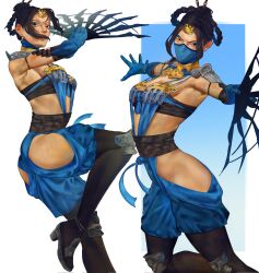 kitana from mortal kombat (series)