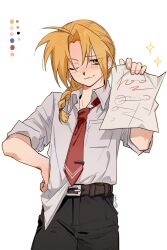 edward elric from fullmetal alchemist