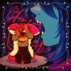 kris (dark world) (deltarune) from deltarune by nanakaiseedling