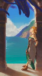 princess zelda from the legend of zelda by pyonteo