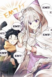 emilia (re:zero) from re:zero kara hajimeru isekai seikatsu