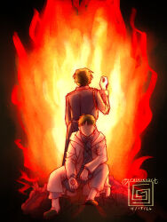 roy mustang from fullmetal alchemist