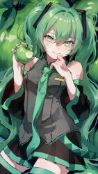 hatsune miku from vocaloid
