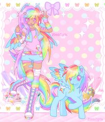 rainbow dash from my little pony