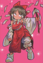 hakurei reimu from embodiment of scarlet devil by inuyama konan