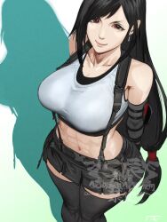 tifa lockhart from final fantasy by 5tatsu