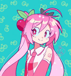 hatsune miku from vocaloid