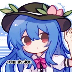 hinanawi tenshi from touhou