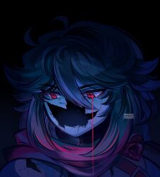 kris (dark world) (deltarune) from deltarune by nanakaiseedling