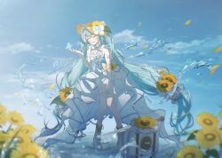 hatsune miku from vocaloid