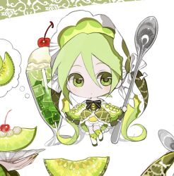 hatsune miku from vocaloid