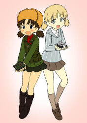 aki (girls und panzer) from girls und panzer