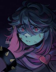 kris (dark world) (deltarune) from deltarune by nanakaiseedling