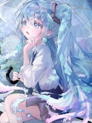 hatsune miku from vocaloid