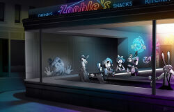 caine (the amazing digital circus) from nighthawks by mx. moz