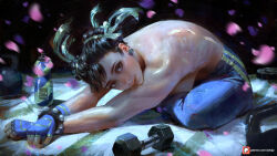 chun-li from street fighter by sebijy