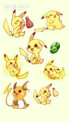 pikachu from pokemon by hanano sumire (artist)