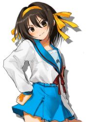 suzumiya haruhi from suzumiya haruhi no yuuutsu