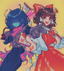 hakurei reimu from deltarune by orz (kagewaka)