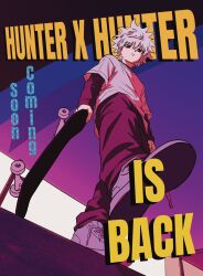 killua zoldyck from hunter x hunter