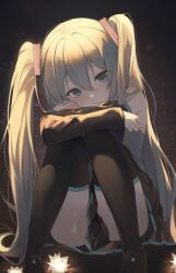 hatsune miku from vocaloid