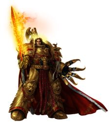 emperor of mankind from warhammer 40k