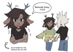 asriel dreemurr from deltarune