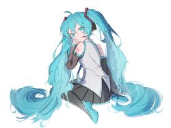 hatsune miku from vocaloid