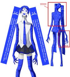 hatsune miku from vocaloid