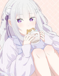 emilia (re:zero) from re:zero kara hajimeru isekai seikatsu