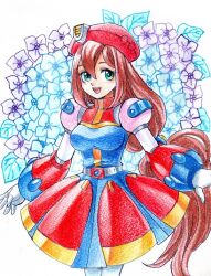 iris (mega man) from mega man (series)