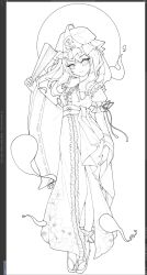 saigyouji yuyuko from touhou
