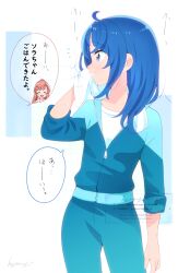 nijigaoka mashiro from hirogaru sky! precure by kyanos (b 0000ff)