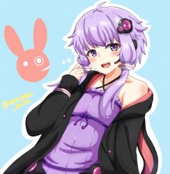 yuzuki yukari from vocaloid