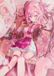 elysia (hi love elf) (honkai impact) from honkai (series)
